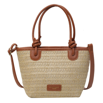 Straw Style Woven Bag
