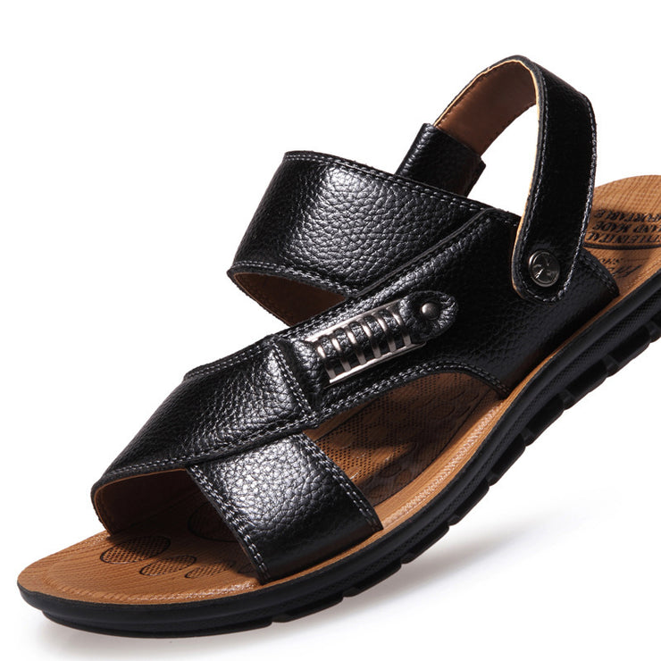 Men's Leather Casual Sandals