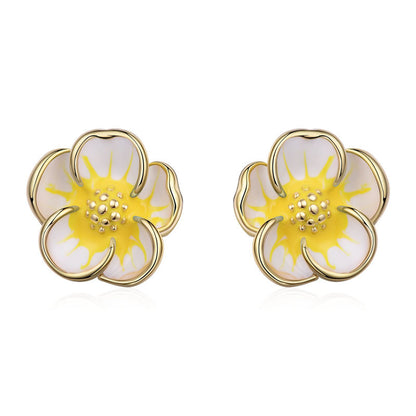 All-Match Flower Earrings