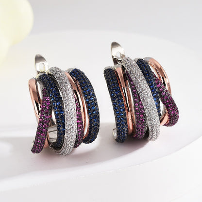 Luxury Bridal Stud Earrings
