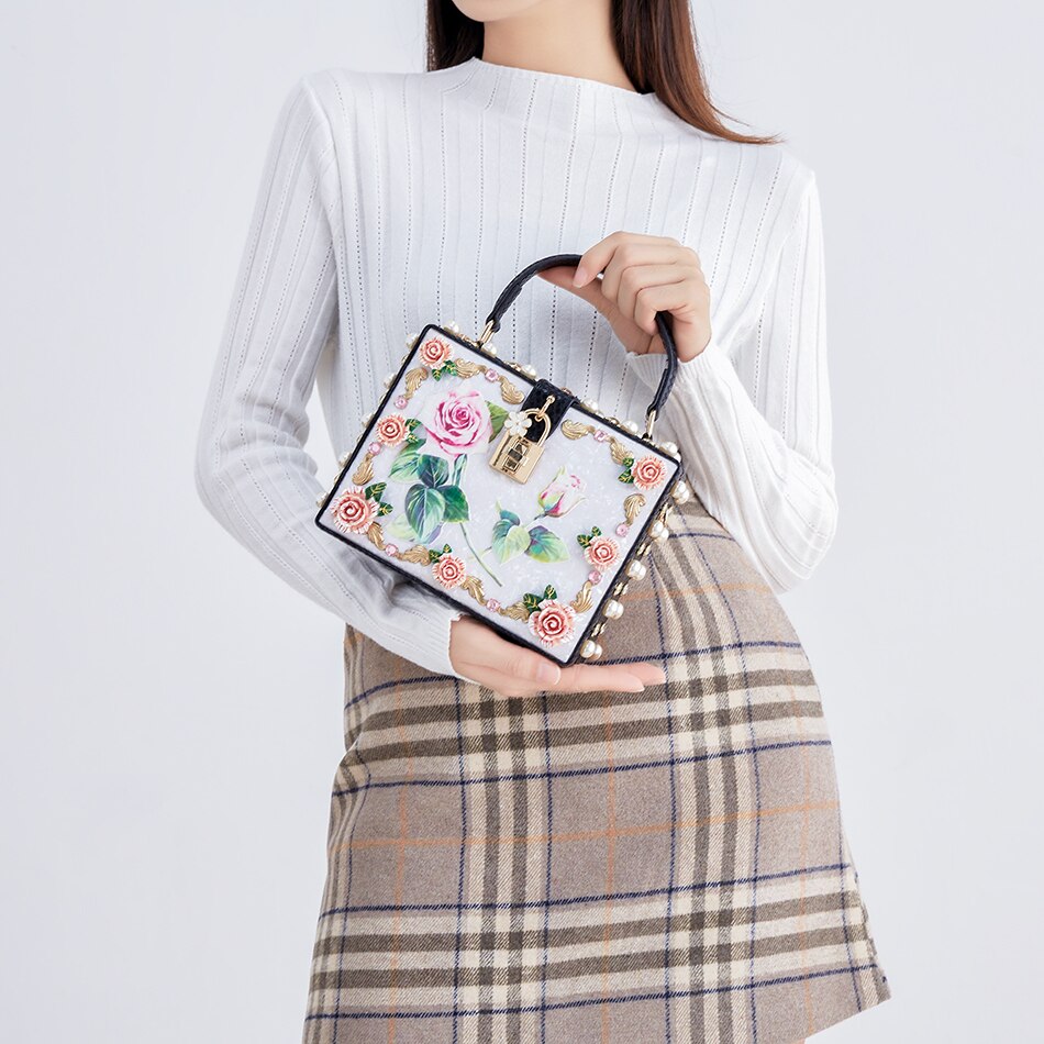 Flower Pattern clutches
