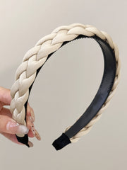 Polyester Braided Wide Headband