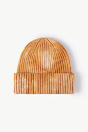 Tie-Dye Ribbed Cuffed Beanie