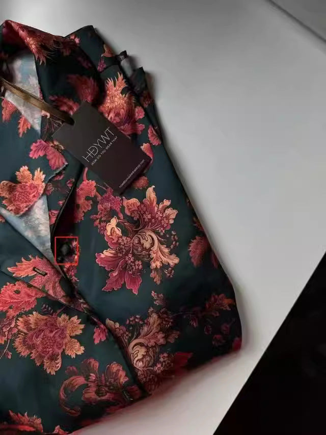 Silk Jacquard Sleepwear set