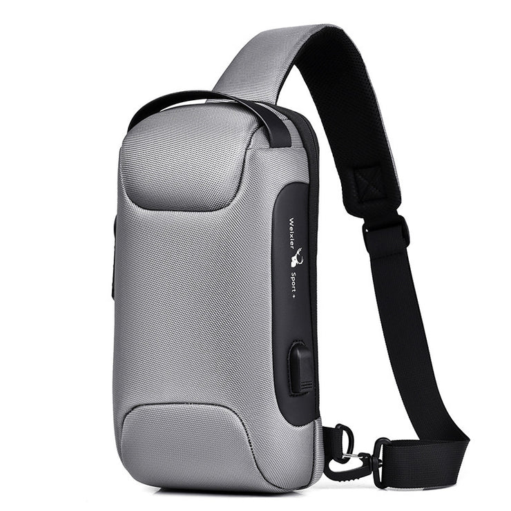 Waterproof USB Anti-theft Chest Bag