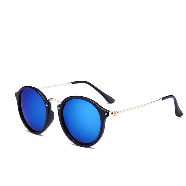 Metal Round Sunglasses For