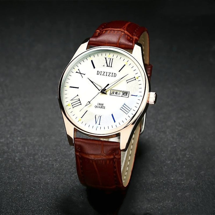 Leather Automatic Watch