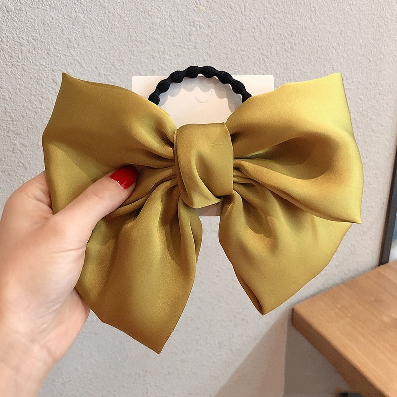 Satin Bow Hairpin