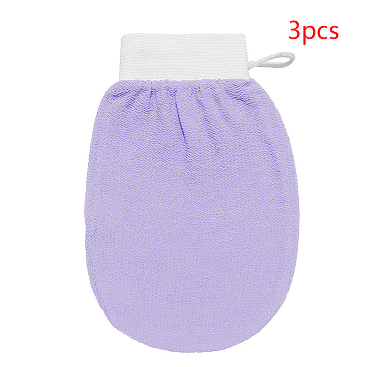 Viscose Fiber Medium Exfoliating Bath Gloves