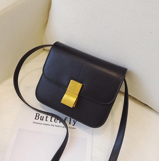European Retro PU Leather Square