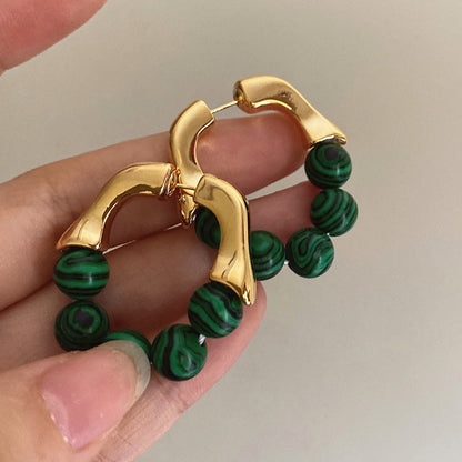 Vintage Green Earrings