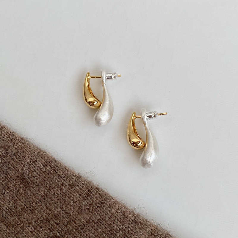 Double teardrop Earrings