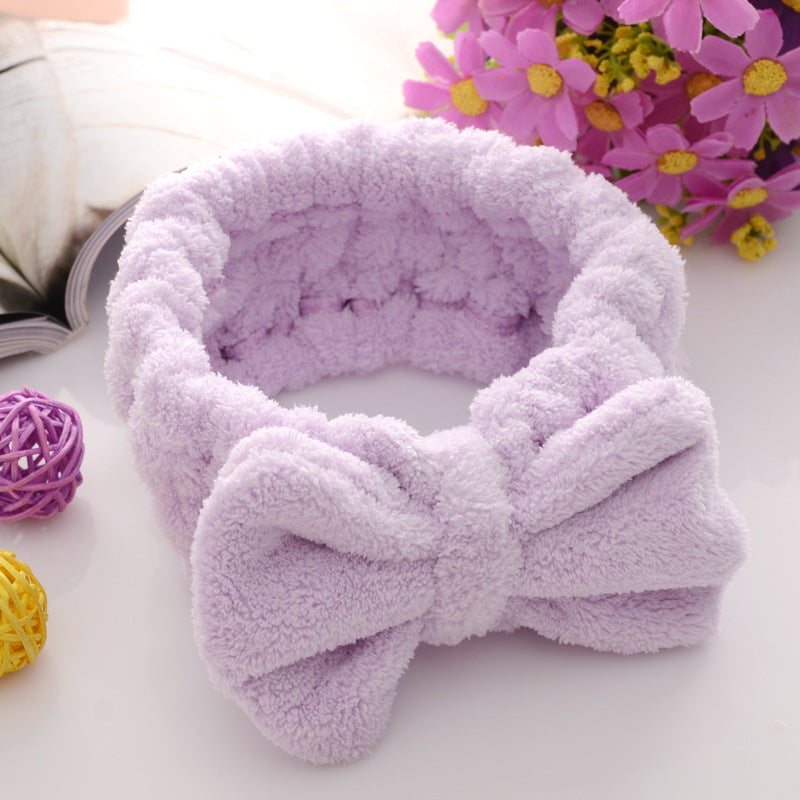 Face wash head band