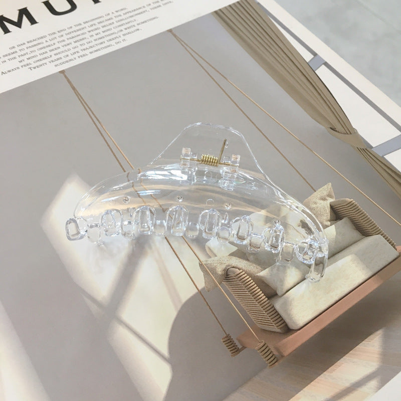 Women's Clear Acrylic Claw Clip