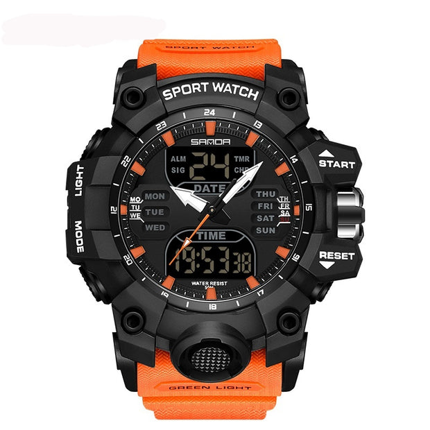 Multifunctional Waterproof Shockproof Transparent Watch