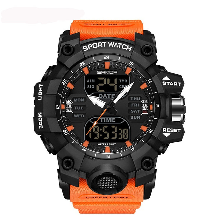 Multifunctional Waterproof Shockproof Transparent Watch