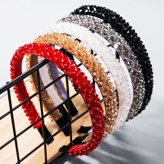 Beaded Fine-edge  Hairband