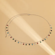 Women's Simple Candy Color Waist Chain