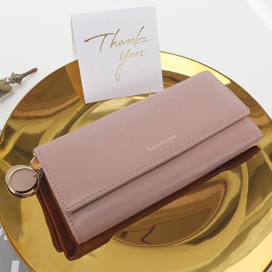 Women Multi-functional wallet Purse Fresh PU leather C