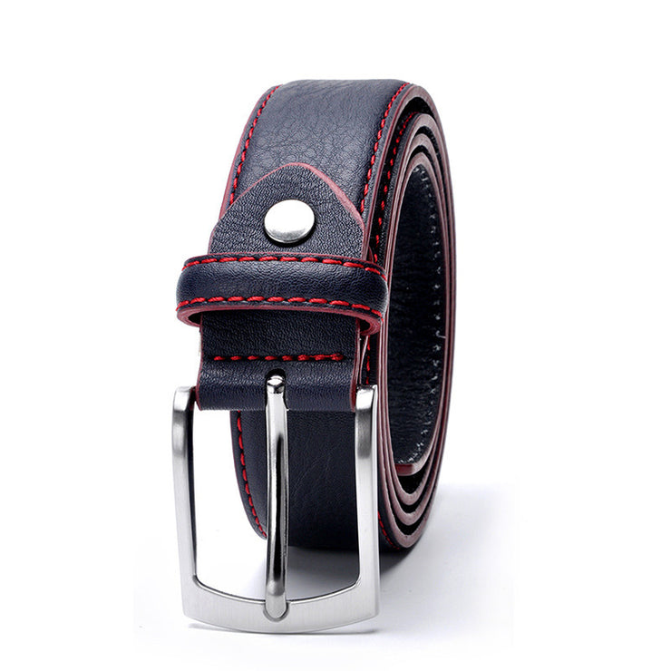 Men's Casual Pattern Pin Buckle Belt