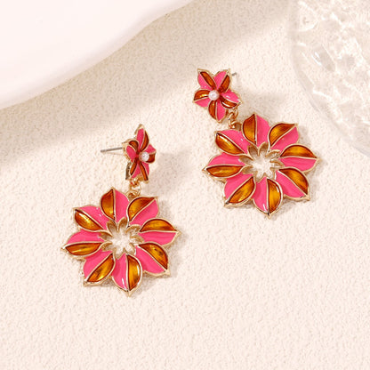 GMT flower Earrings