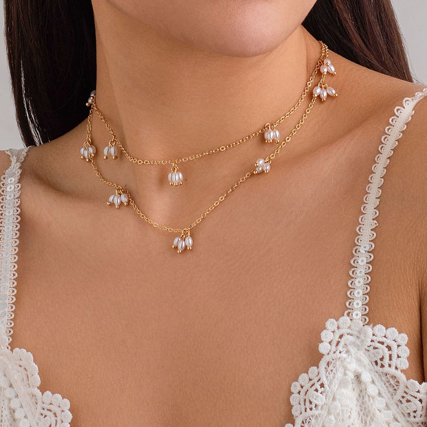 Simple Pearl Jewelry