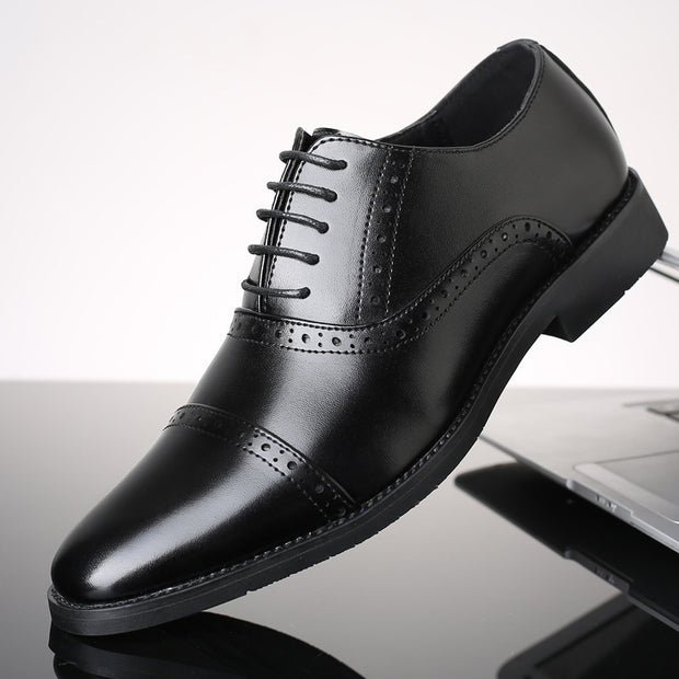 Leather And Rubber InSole shoes