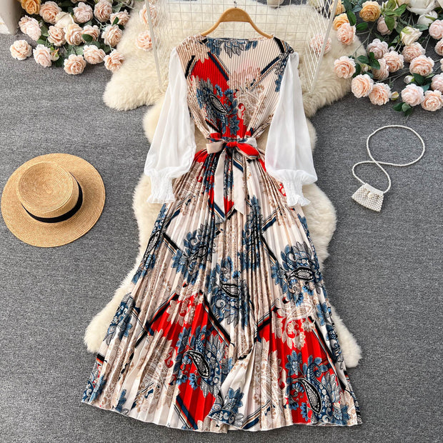 Women's Ethnic Style Printed Dresses