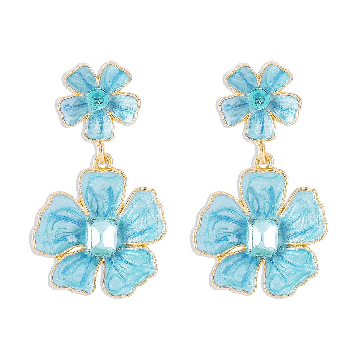 Dopamine niche flower Earrings