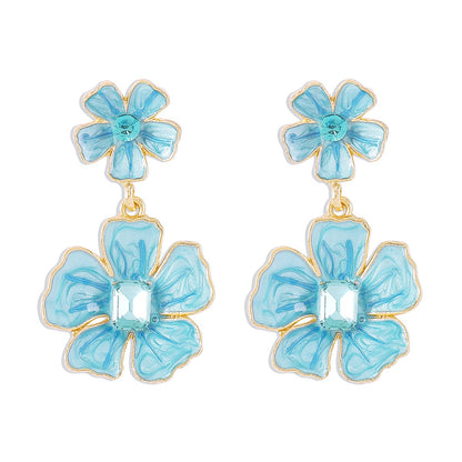 Dopamine niche flower Earrings
