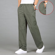 Men's casual Big Foot Straight Pants