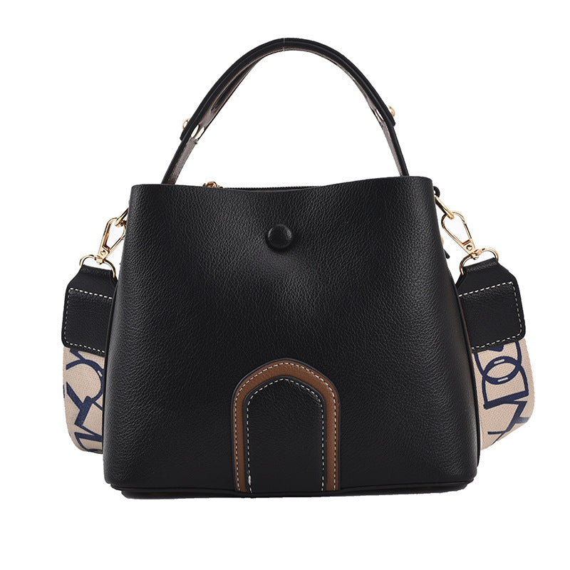 PU Bucket Top Handle Bags