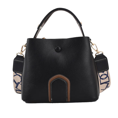 PU Bucket Top Handle Bags