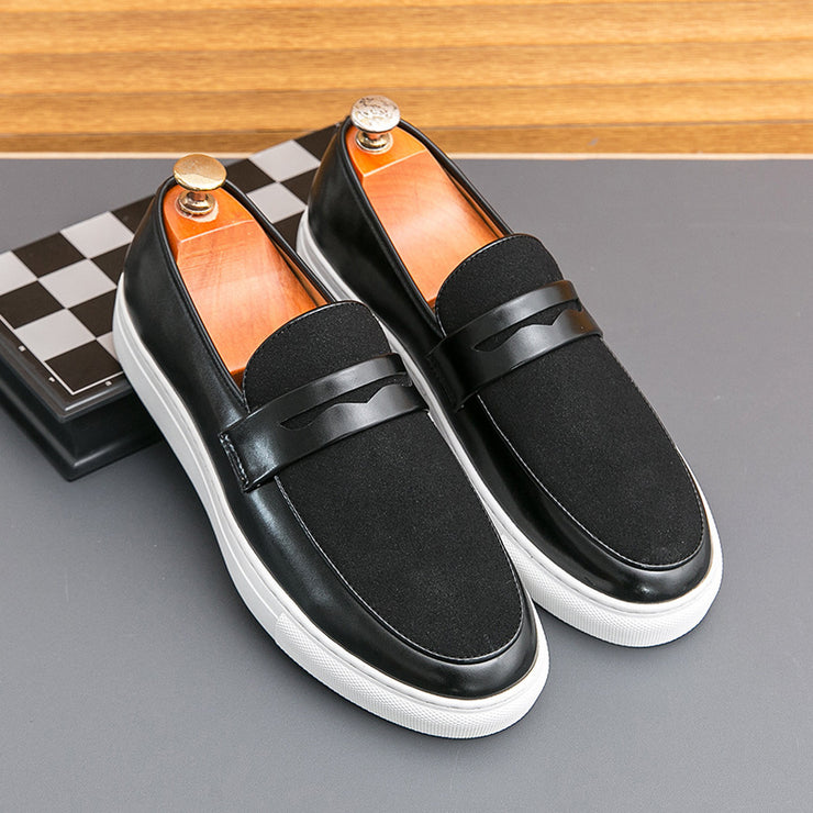 Breathable All-match Casual Men's Shoes Low Cut Loafers