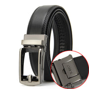 Two-layer Buckle Men's Belt