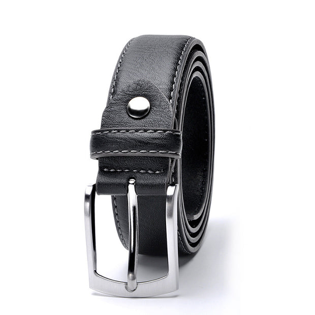 Men's Casual Pattern Pin Buckle Belt