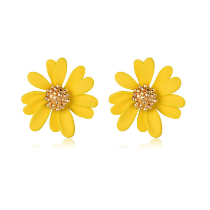 Fashion Small Fresh Daisy Earrings