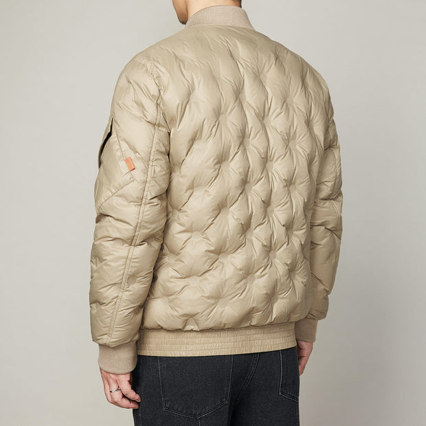 Baseball Collar Light Down Jacket