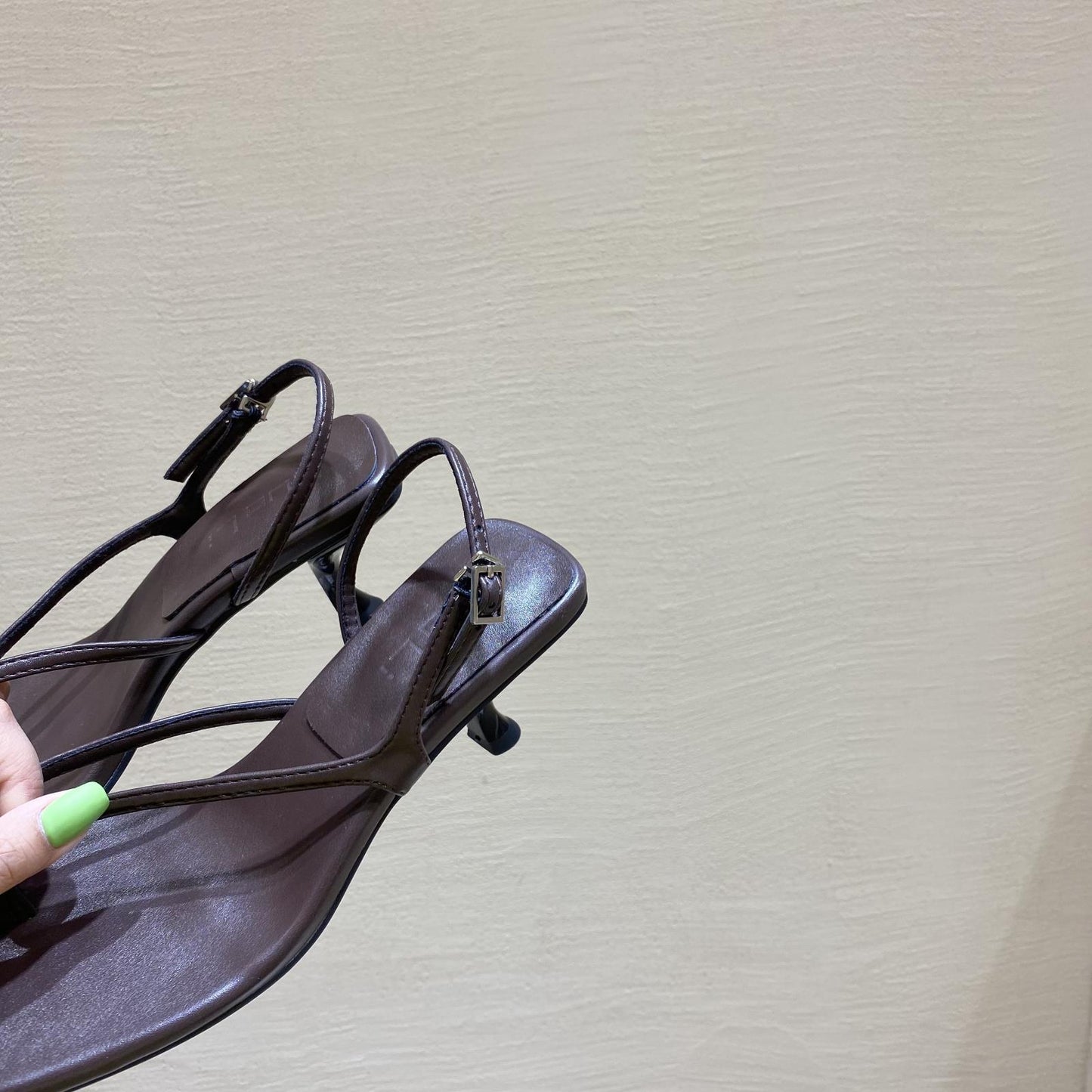 Women Square-Toe High-Heeled