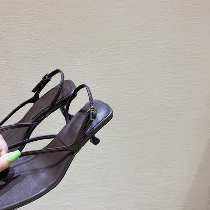 Women Square-Toe High-Heeled