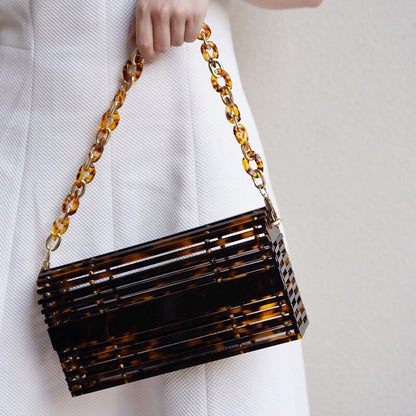 Vintage Acrylic Beach Bag