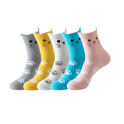 Women's Cotton Mid-calf Length Socks