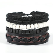 Leather Woven Multi-layer Unisex Bracelet