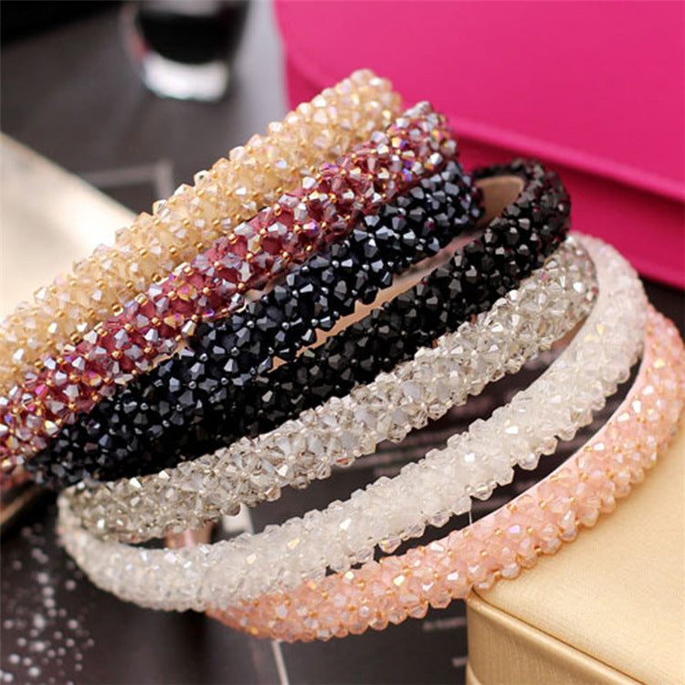 Women's Crystal Beaded Headband