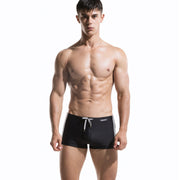 Navy Style Men's Trendy Beach Swim Shorts