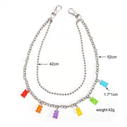 Wind Girly Acrylic Pendant Waist Chain