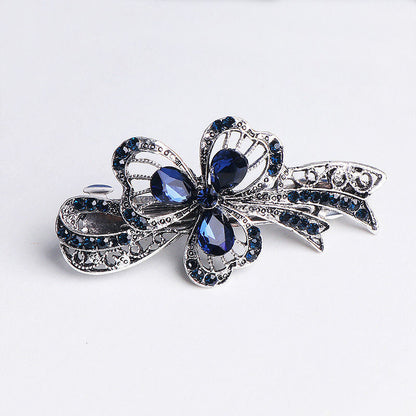 Women Rhinestone Ponytail Hairpin