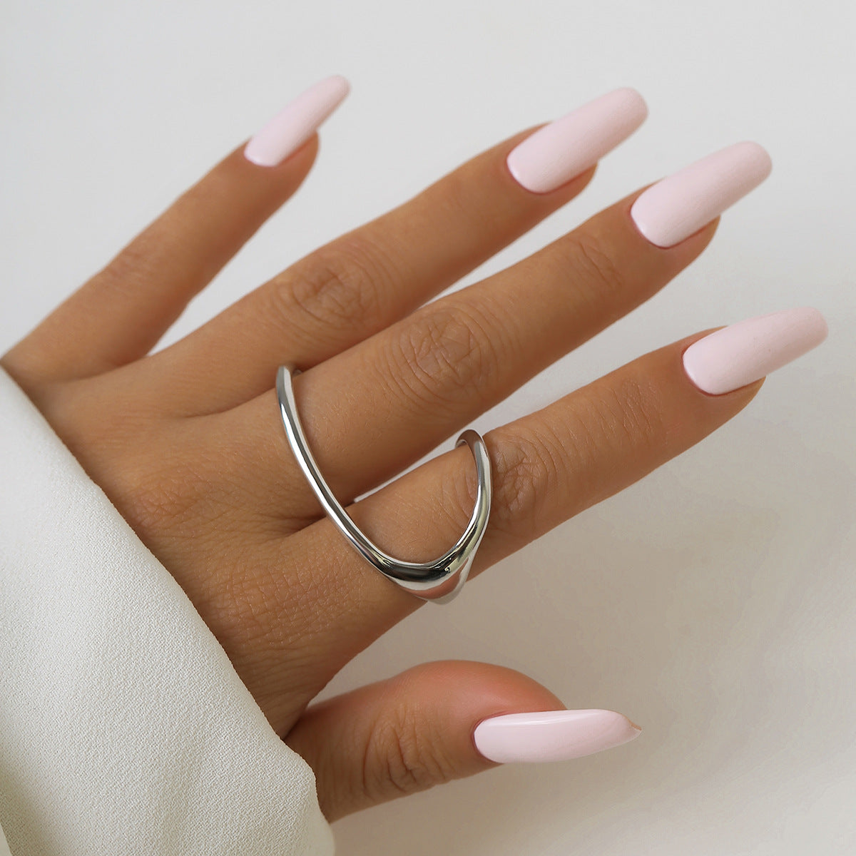 Minimalist Hugging Ring