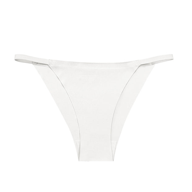 Woman Seamless Pure Low Waist Thong