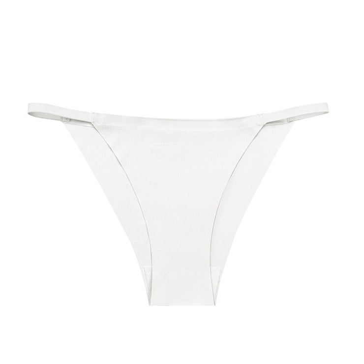 Woman Seamless Pure Low Waist Thong